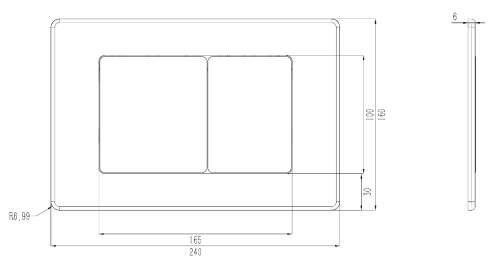 Комплект Oliveeka инсталляция OL-MQ-003 с унитазом OL-G1 и кнопкой OL-E12-CR