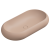 Раковина накладная 80x42 см GSG Ceramic Design Petra PELAV80032, Cipria Matt