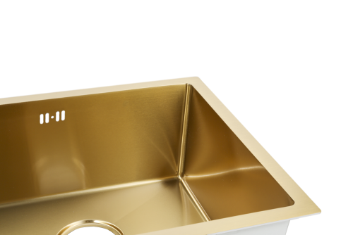 Мойка кухонная Arfeka Eco AR 550*450 gold PVD NANO