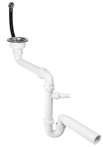 Сифон для мойки McAlpine HC7SSK1-POL1-25