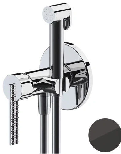 Гигиенический душ Daniel Club ANC645BP4DCCF, черный хром