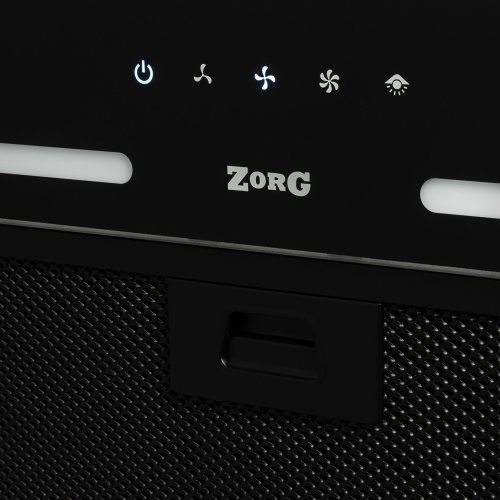 Вытяжка кухонная Zorg PLATINO 1030 60 S черная