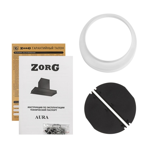 Вытяжка кухонная Zorg AURA 1260 60 S-GS черная