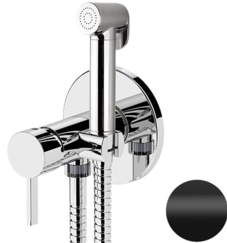 Гигиенический душ Remer Metrica MC65WNO, черный матовый