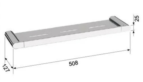 Полка 51 см Remer Lounge LN20CR