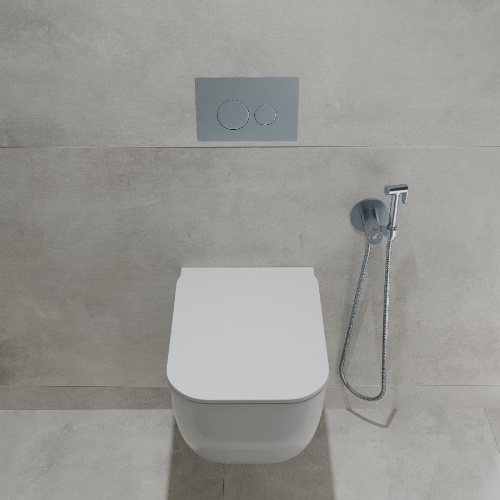 Комплект Oliveeka инсталляция OL-MQ-003 с унитазом OL-1216 и кнопкой OL-R22-CR