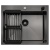 Комплект Arfeka Eco AR мойка 600*500, коландер, дозатор black Комплект Arfeka Eco AR мойка 600*500, коландер, дозатор black