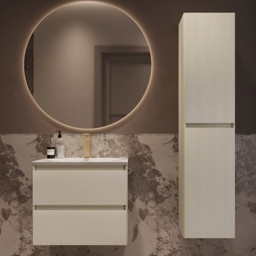 Тумба подвесная Vincea Welle 600 M.Beige Soft-touch VMC-2WL600MBG