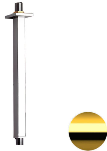 Кронштейн потолочный 30 см Remer 347S30DO, золото глянцевое