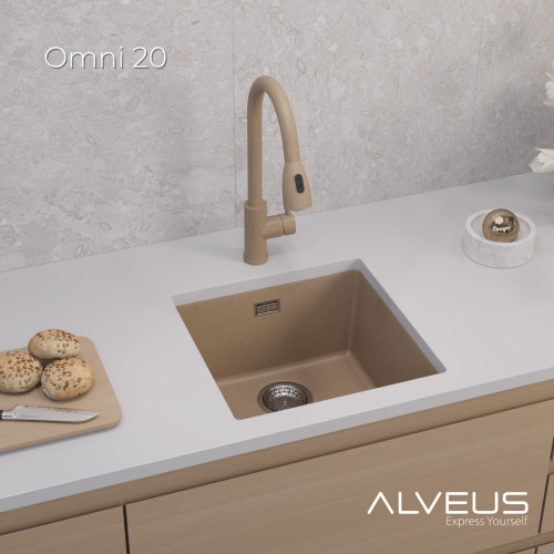 Мойка для кухни Alveus OMNI 10 Granital BEIGE-G55 400x450x198 1150040