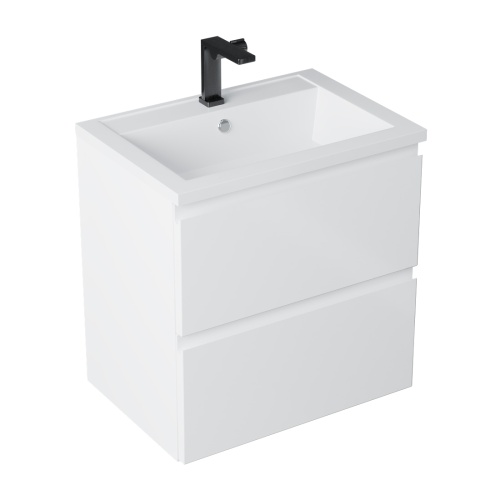 Тумба подвесная Vela Мира 50П под Alice (белый глянец) TU35795