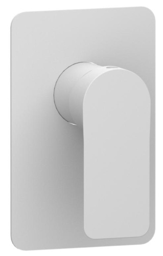 Смеситель для душа Remer Infinity I30BO, белый матовый