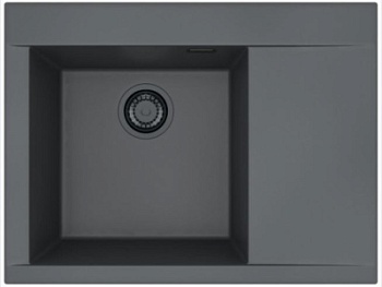 Мойка для кухни Alveus PURE-G 60L Algranit DEEP BLACK-A90 BE 680x520x198 1149298