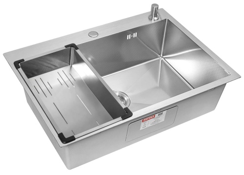 Комплект Arfeka Eco AR мойка 700*500, коландер G, дозатор satin decor