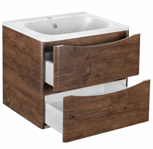 Тумба подвесная Vincea Paola 600 R.Wood VMC-2P600RW