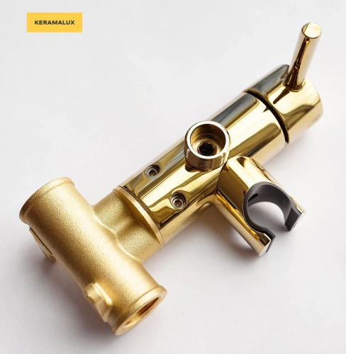 Гигиенический душ CeramaLux KRS/002 золото светлое