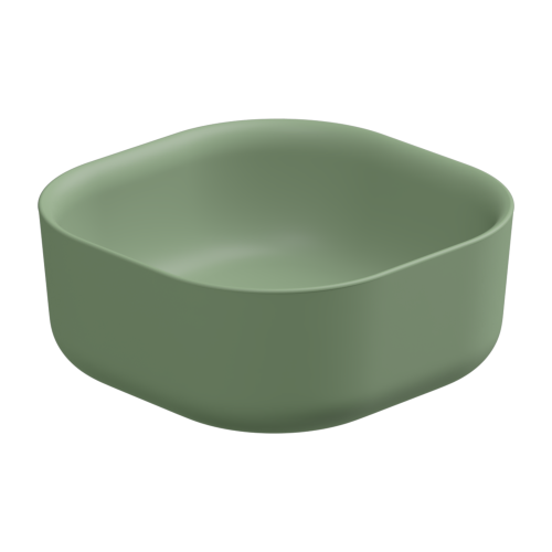 Раковина накладная 42 см GSG Ceramic Design Hit! HILAVQU42031, Salvia Matt