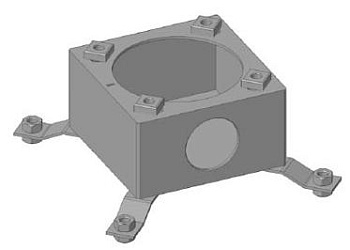 Встраиваемая часть душевой стойки Fantini 2000T560A