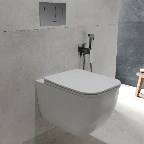 Комплект Oliveeka инсталляция OL-MQ-003 с унитазом OL-1216 и кнопкой OL-E12-BGM