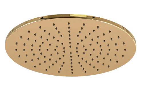 Верхний душ с шарнирным соединением 30 см Remer 359MM30DOX, золото глянцевое