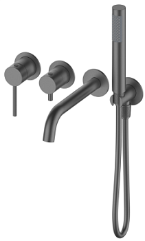 Смеситель для ванны Oliveeka OL-889017-BGM