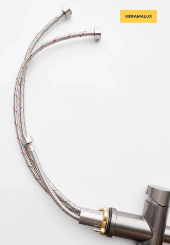 Смеситель для мойки Vivi Felice 1314 Gg Gun Metal grigio