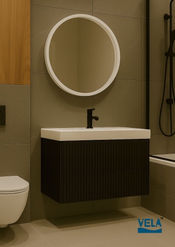 Тумба подвесная Vela Маргарита 60П под Classica (черный) TU1840