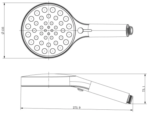 Душевая система Vincea Inspire VSFW-433TI5CH
