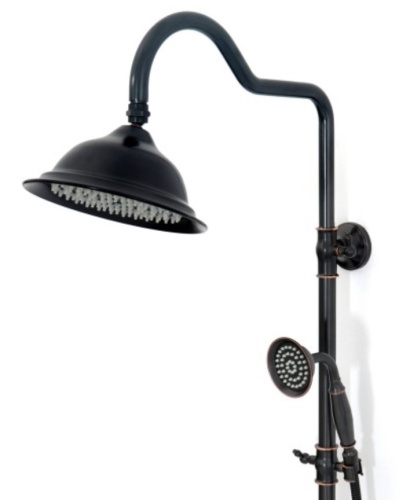 Душевая система Rea Vintage Old Black P2367