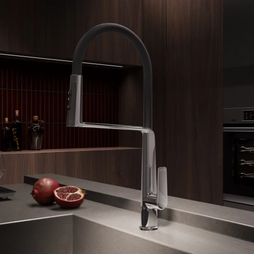 Смеситель для кухни Vincea VKF-118CH