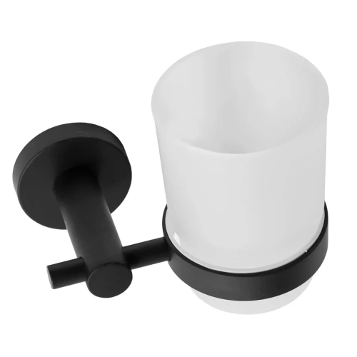 Подстаканник подвесной Rea black matt 77094