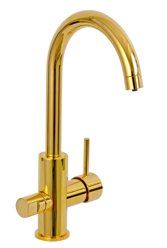 Смеситель для кухни Remer X Style N792DWDO, золото глянцевое