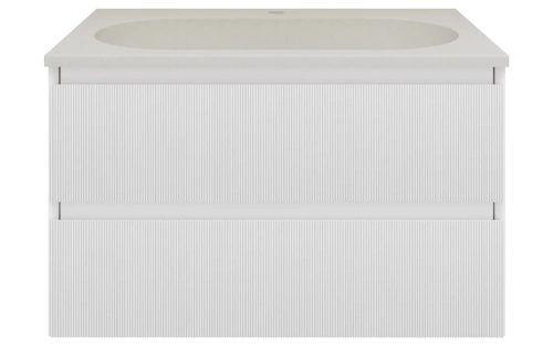 Тумба подвесная Vincea Welle 800 M.White Soft-touch VMC-2WL800MW