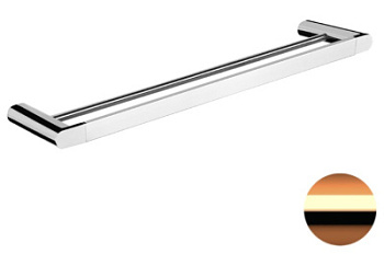 Полотенцедержатель двойной 60 см Remer Lounge LN33RL, медь глянцевая