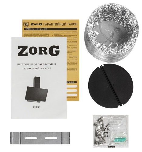 Вытяжка кухонная Zorg ULTRA 1030 60 M черная