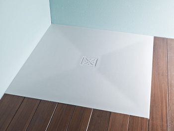 Душевой поддон Kolpa-san Lerock Zero 120x90 Kerrock 109 white 570820