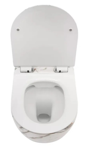 Унитаз подвесной Rea Carlos rimless Lava matt C8004