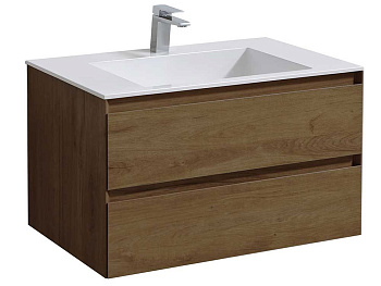 Тумба подвесная Vincea Luka 800 T.Oak VMC-2L800TO