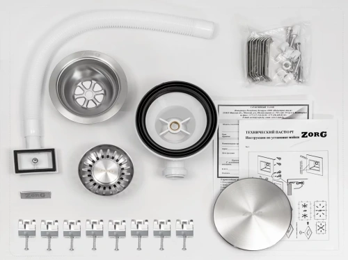 Мойка кухонная Zorg ZRN 5045 premium satin