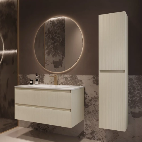 Тумба подвесная Vincea Welle 1000 M.Beige Soft-touch VMC-2WL100MBG