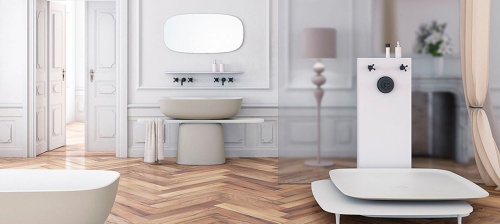 Ванна из искусственного камня Kolpa-San Milo FS 174x75 Sand