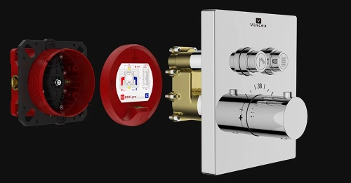 Душевая система Vincea Inspire VSFW-3I21T2CH Душевая система Vincea Inspire VSFW-3I21T2CH