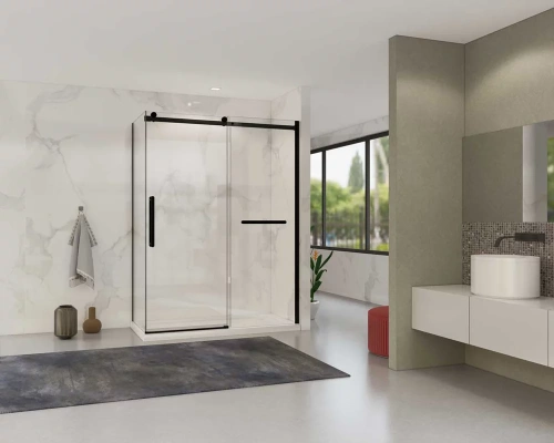 Душевой уголок Vincea Como Soft VSR-1CS1014CLB