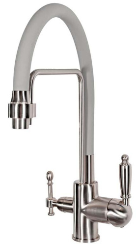 Смеситель для мойки Vivi Felice 1920 SG Satinato-Grigio