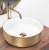 Умывальник Rea Sami White Brush Gold U6630 Умывальник Rea Sami White Brush Gold U6630