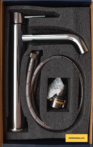 Смеситель для умывальника Vivi Felice 0625 Cromo