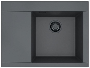 Мойка для кухни Alveus PURE-G 60R Algranit DEEP BLACK-A90 BE 680x520x198 1149497