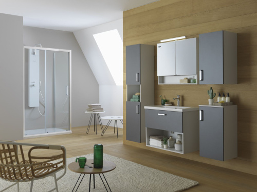 Тумба подвесная Kolpa-san Evelin OUE II 80 Gray antracit 573900