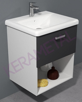 Тумба подвесная Kolpa-san Evelin OUE II 55 Gray antracit 562060 Тумба подвесная Kolpa-san Evelin OUE II 55 Gray antracit 562060