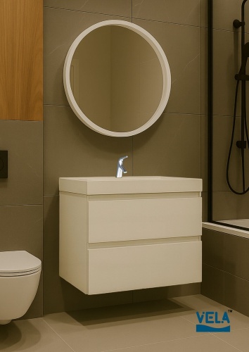 Тумба подвесная Vela Мира 50П под Classica (белый мат) TU6103